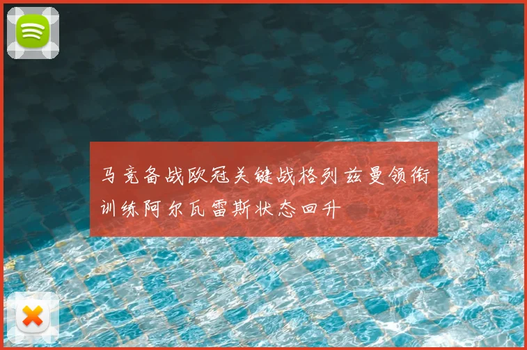 马竞备战欧冠关键战格列兹曼领衔训练阿尔瓦雷斯状态回升